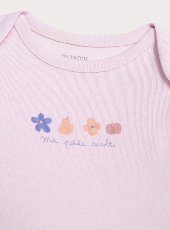 Pink UNDERWEAR BODY XEFIBODFLO / 25WH1342BDLD327