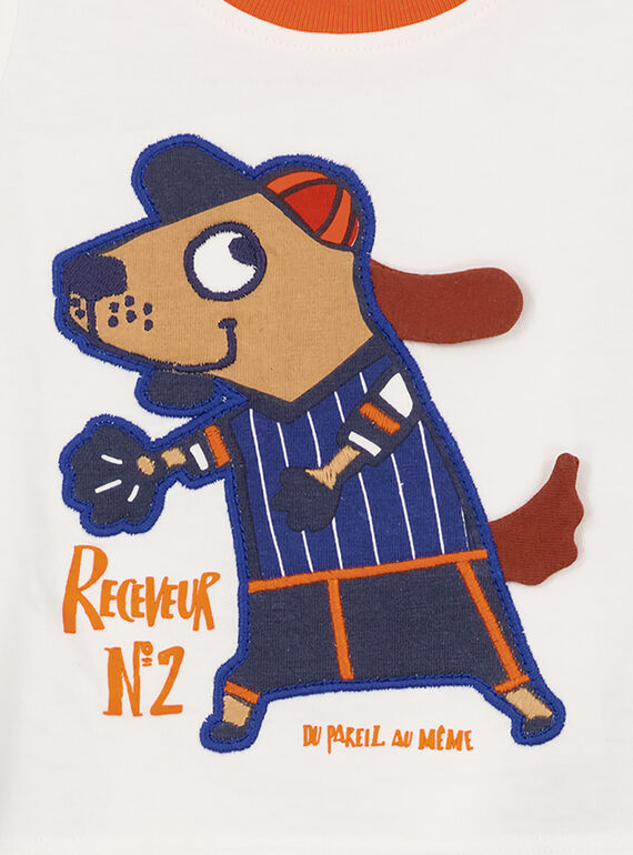 Off white T-shirt GUSANTEE2EX / 19WG10C1TMC001