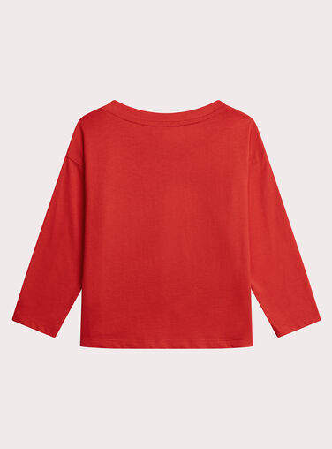 Red TEE SHIRT LS Red TEE SHIRT LS XAJATEE3 / 25W901M2TMLF505