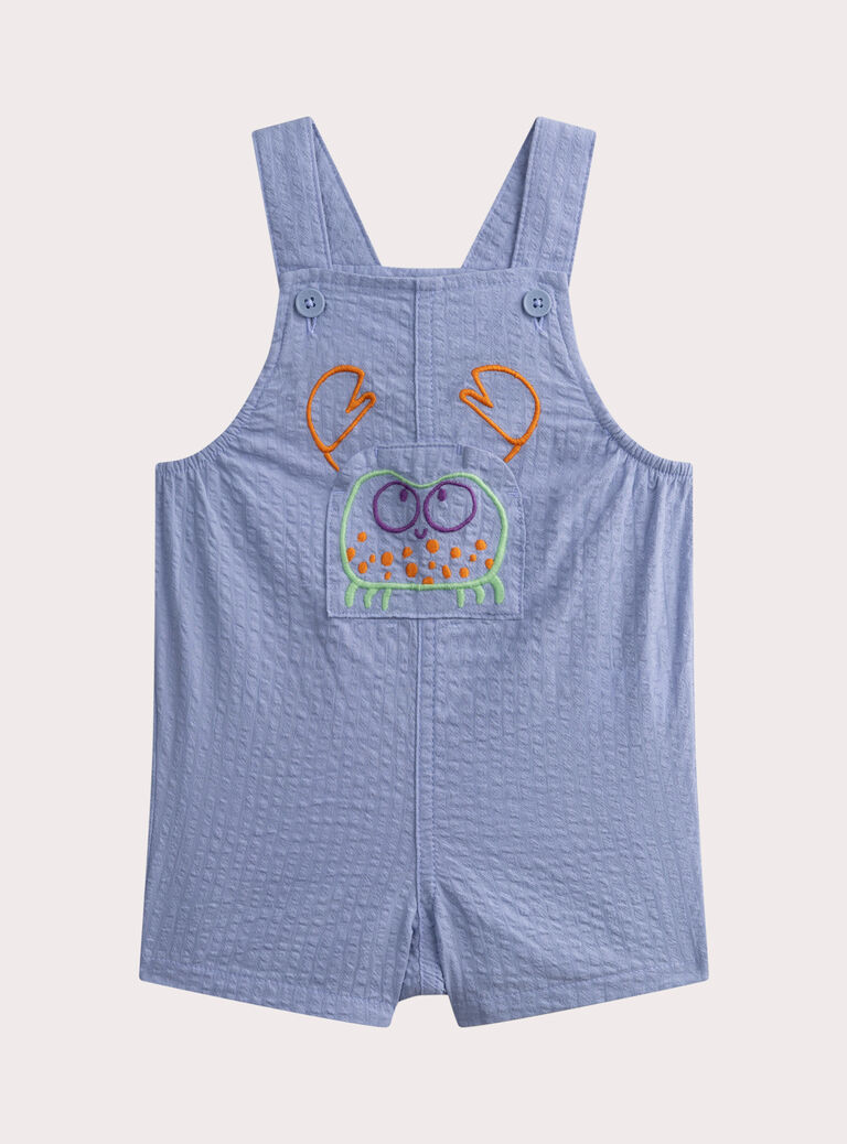 Blue SHORT DUNGAREES WUTASAC1 / 25SG10U2SACC208