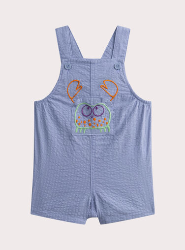 Blue SHORT DUNGAREES WUTASAC1 / 25SG10U2SACC208