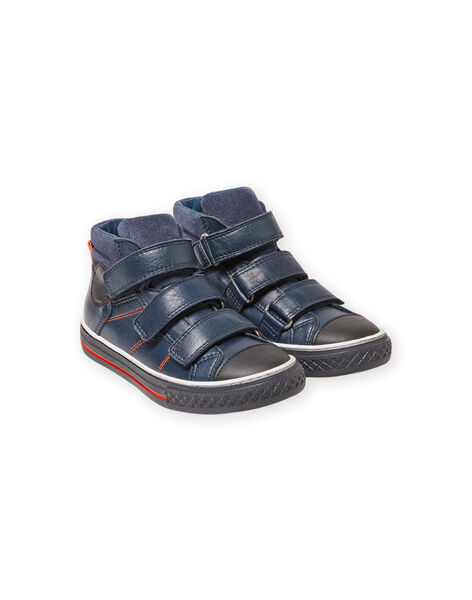 Baby boy navy blue sneakers MOBASTRIVNAVY / 21XK3653D3F070