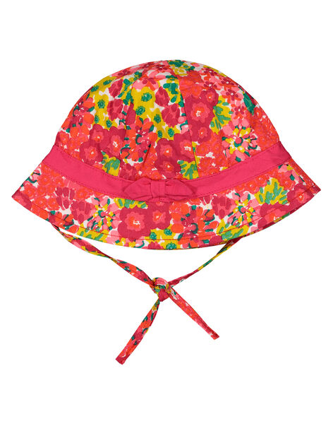 Baby Girls Floral Hat Matiere Principale 100 Coton For Sale On Dpam E Shop Baby Girls Floral Hat Matiere Principale 100 Coton For Sale On Dpam E Shop
