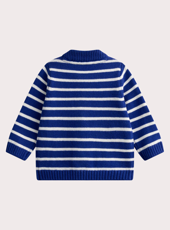 Blue KIDS CARDIGAN WUBOGIL1 / 25SG10R2GIL701