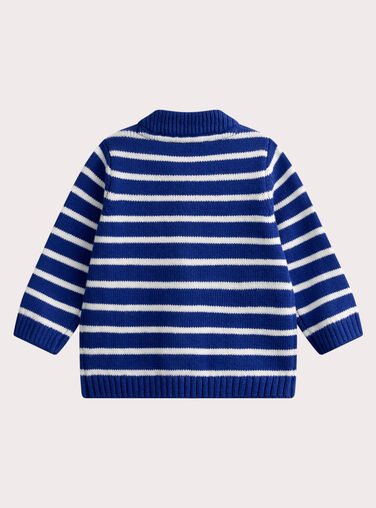 Blue KIDS CARDIGAN Blue KIDS CARDIGAN WUBOGIL1 / 25SG10R2GIL701