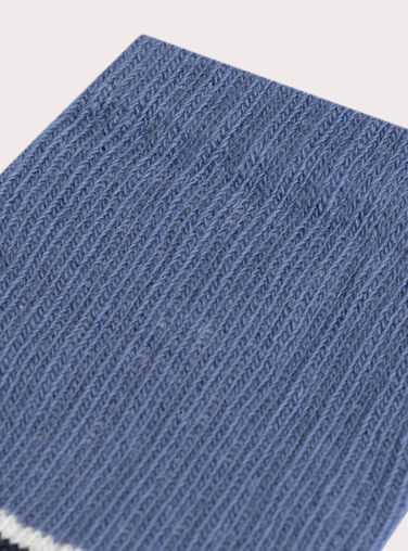 Blue striped socks for baby boy  VYUJOCHOR2 / 24WI10G5SOQ001