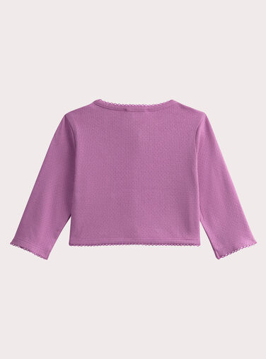 Purple CARDIGAN WILICAR1 / 25SG09T1CAR708