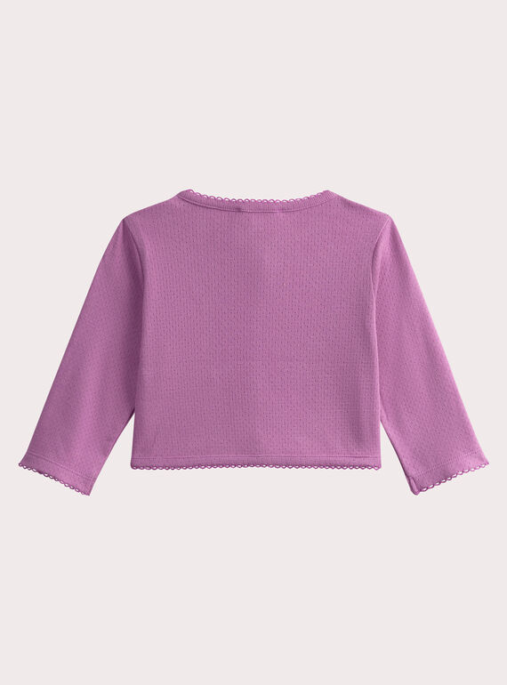 Purple CARDIGAN WILICAR1 / 25SG09T1CAR708