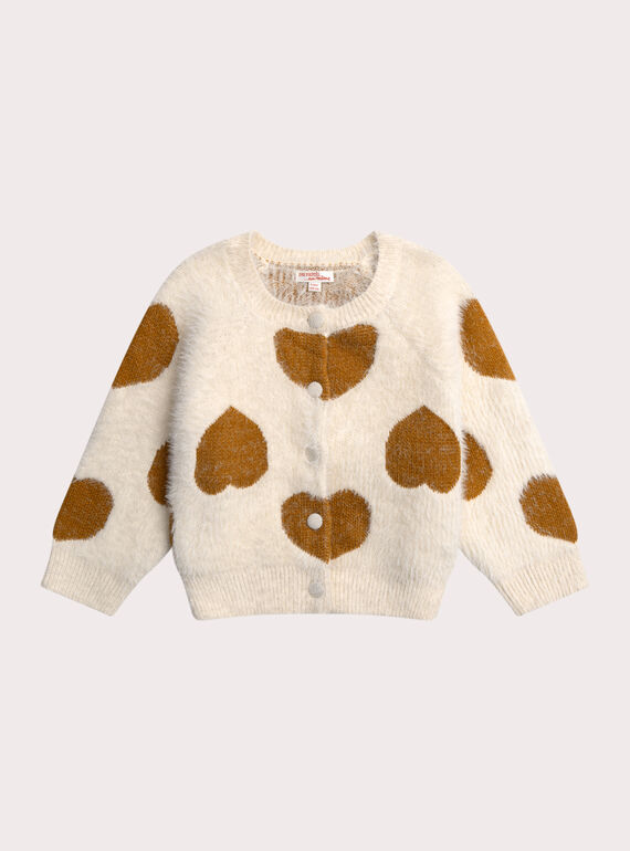 Dark off white CARDIGAN XACOCAR2 / 25W901O4CAR003
