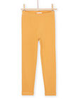 Plain yellow leggings PYAJOLEG1 / 22WI01D6CALB107