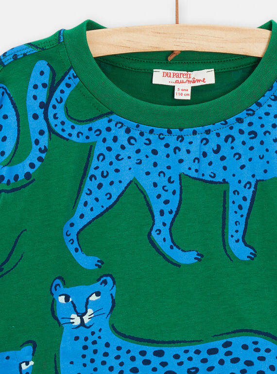 Green TEE SHIRT SS TOJOTIAOP1 / 24S902B4TMCG623