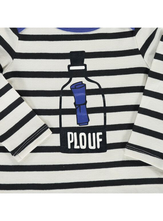 Baby boys' long-sleeved T-shirt CUBENTEE / 18SG10G1TML099