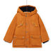 Plain parka with hood
