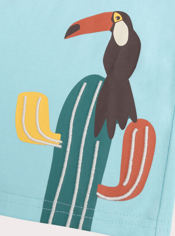 Turquoise PYJAMA WEGOPYJTIG / 25SH12B4PYJ202