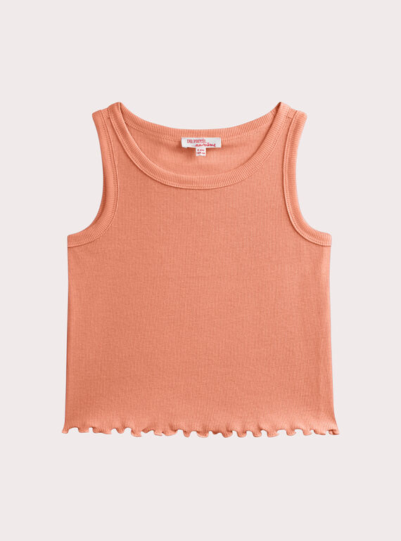 Orange TANK TOP WAJODEB3 / 25S901M1DEBE403