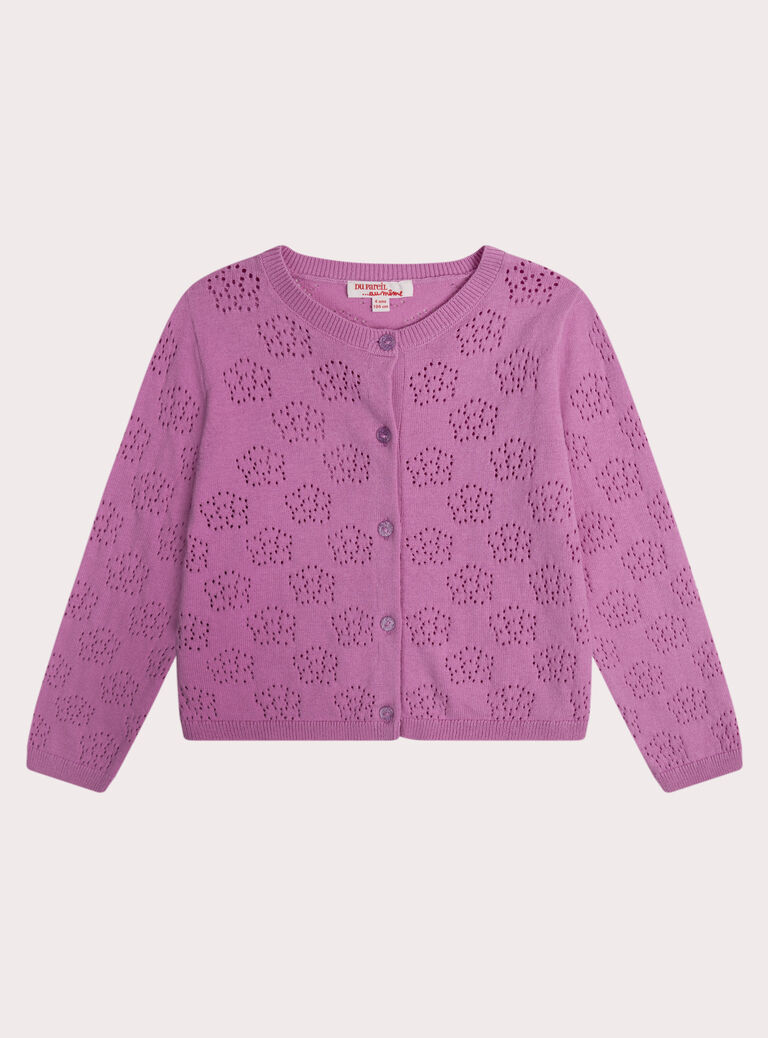 Purple CARDIGAN Purple CARDIGAN WALICAR / 25S901T1CAR708