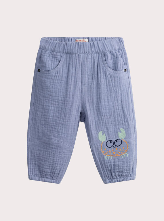 Blue PANTS WUTAPAN / 25SG10U1PANC208