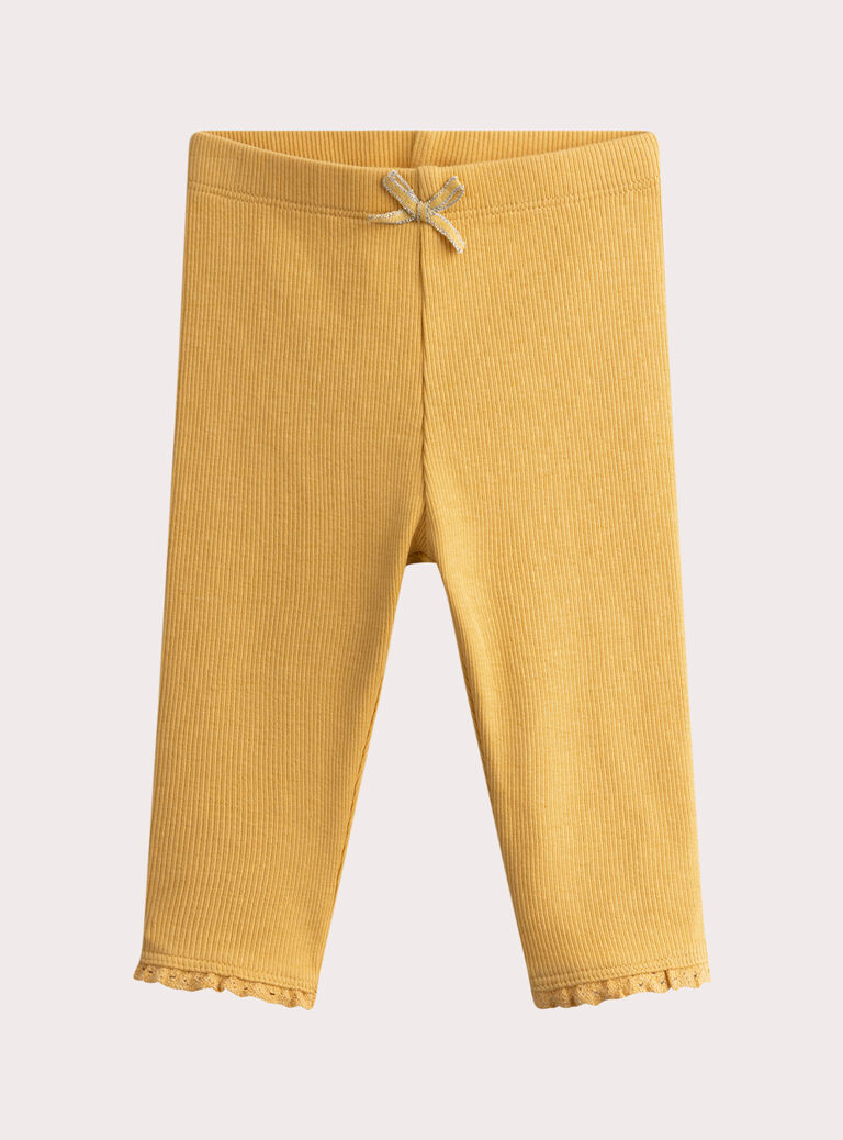 Yellow LEGGINGS WYIPRILEG / 25SI09S1CALB102