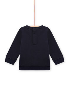Baby boy black sweater MUPLASWE / 21WG10O1SWEC243