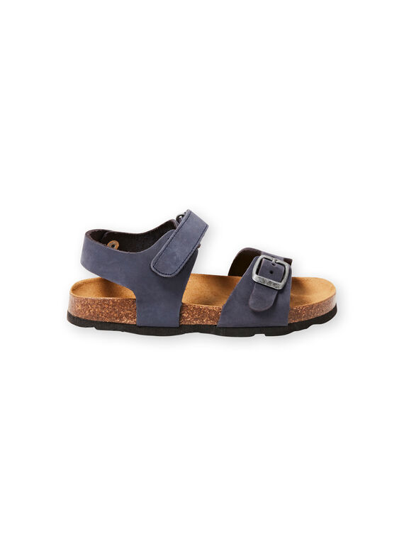Baby boy navy blue sandals LGNUBLEU / 21KK3656D0E070