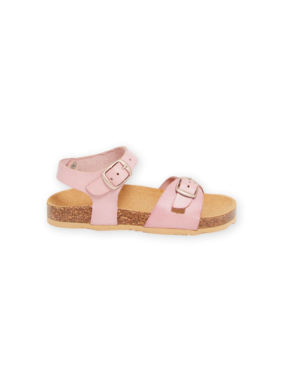 Pink sandals child girl NANUELODIE / 22KK354AD0E030