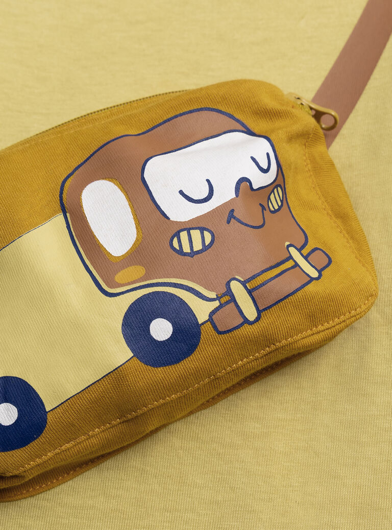 Straw yellow TEE SHIRT LS XUCOTEE1 / 25WG10O3TML104