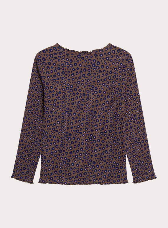 Brown TEE SHIRT LS XAJOTEE3 / 25W901F3TML817