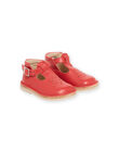 Red baby girl sandals NISALBASIR / 22KK3755D13050