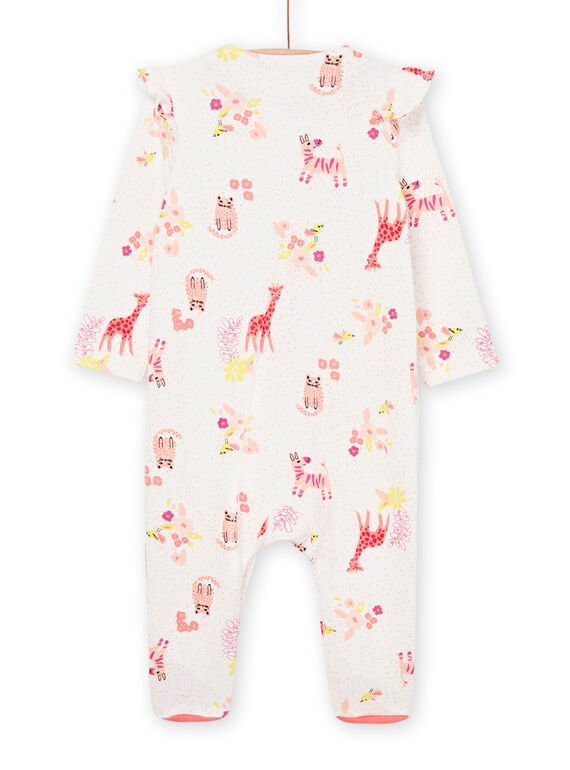 Giraffe print sleep suit REFIGREANI / 23SH13D2GRE001