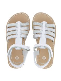 Girls' leather sandals CFSANDIBEL / 18SK35W2D0E000