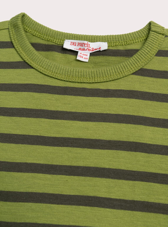 Green TEE SHIRT LS XOJOTIRIB5 / 25W902F7TMLG624