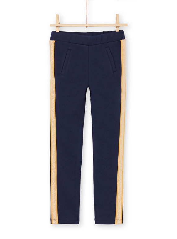 Girl's night blue striped pants MAJOMIL1 / 21W90117PANC205