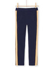 Girl's night blue striped pants MAJOMIL1 / 21W90117PANC205