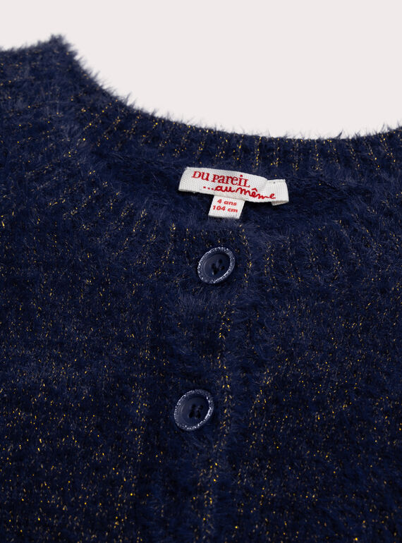 Navy CARDIGAN XAJOCAR3 / 25W901D5CAR070