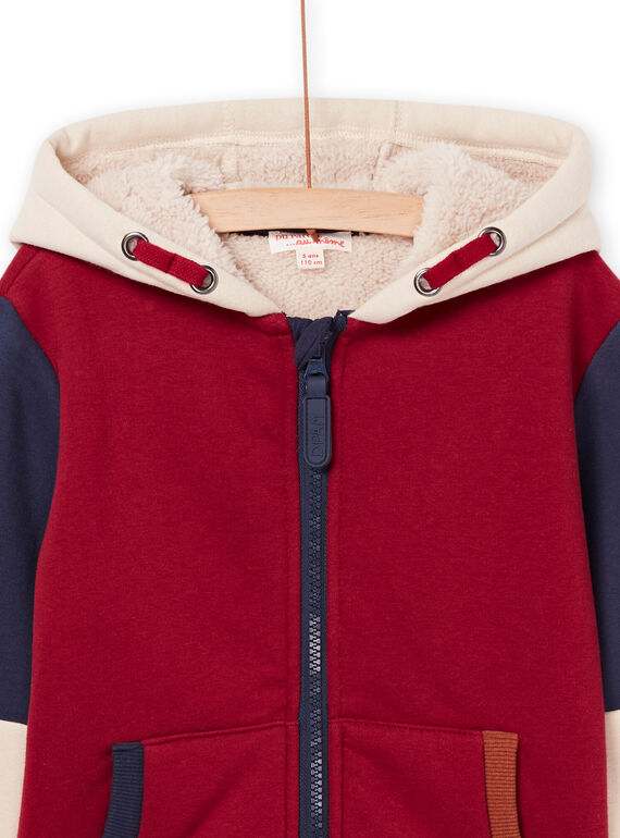 Hooded fleece vest POGOGIL / 22W902O1GIL501