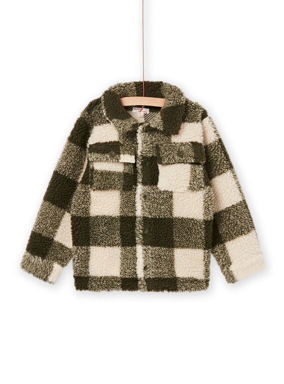 Two-tone sherpa jacket PORHUGIL2 / 22W902Q1GIL609