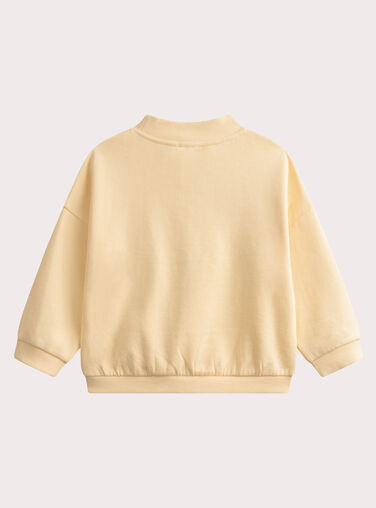 Light yellow SWEAT SHIRT Light yellow SWEAT SHIRT WAPRISWEA / 25S901S1SWEB103