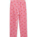 Sweater and pants pyjama set with flowers and cats print