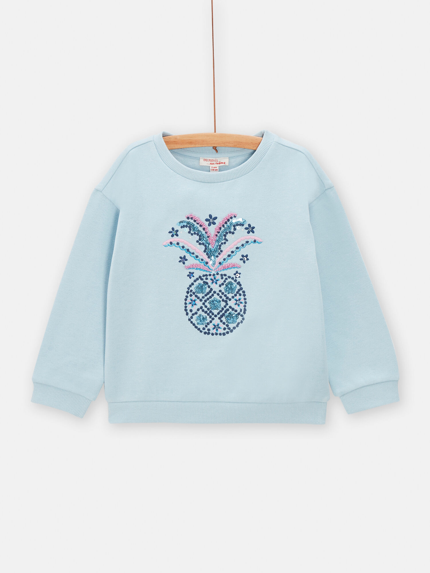 Girls blue sweatshirt 2025