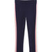 Navy blue soft pants with Lurex® band