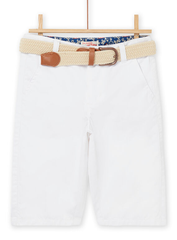 Bermuda shorts with removable belt ROBLEBER2 / 23S90232BER000
