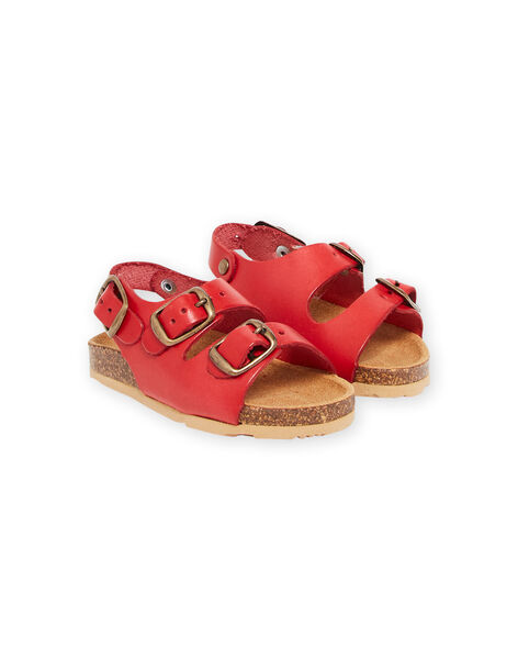 Red sandals baby boy NUNUEMILE / 22KK3844D0E050