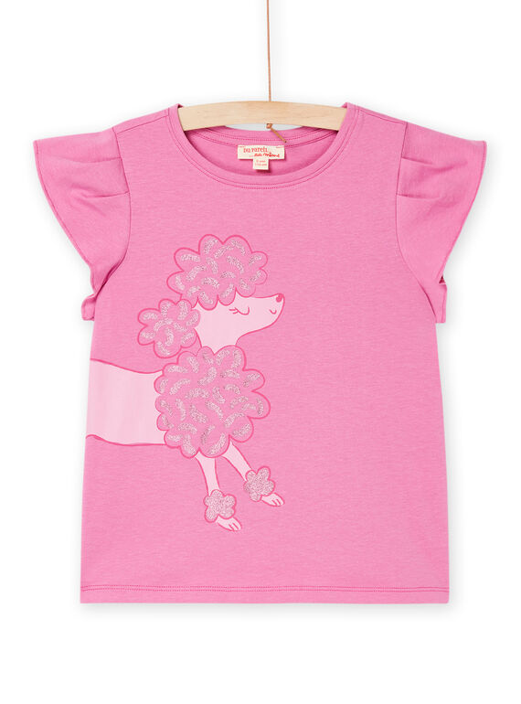 Pink poodle T-shirt RAJOTI3 / 23S90184TMCD318