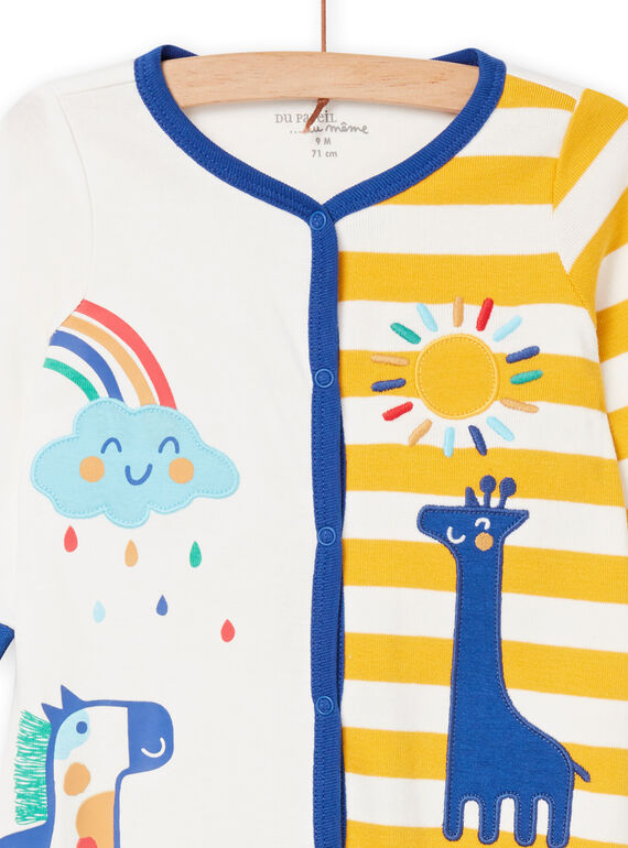 Baby boy fancy pajamas NEGAGREANI / 22SH14GAGRE001