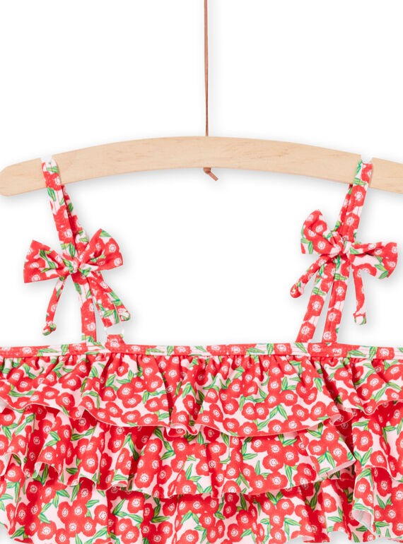 Baby girl pink 2-piece swimsuit LYABIK1 / 21SI01DIMAI309