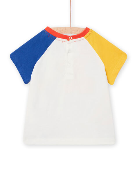 Baby boy's colorful sunburst t-shirt NULUTI2 / 22SG10P2TMC001