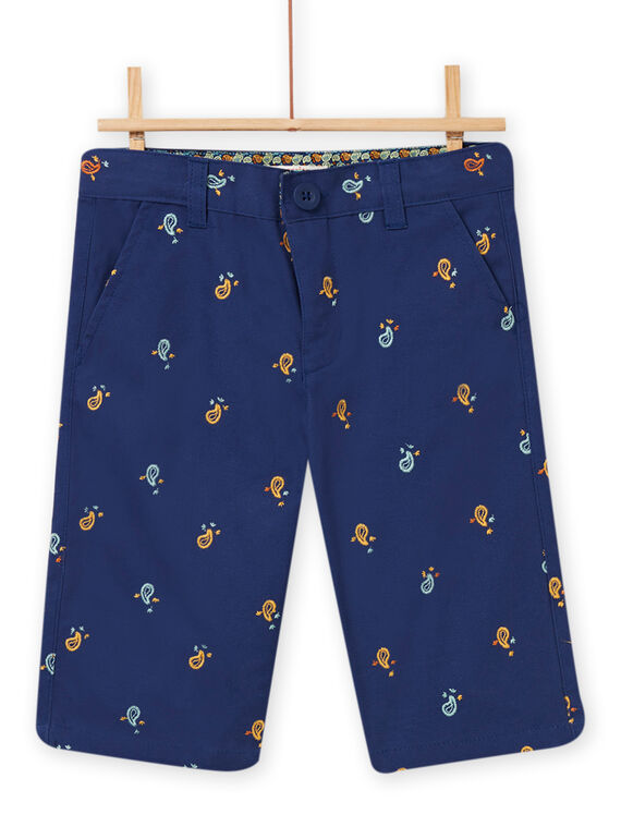 Child boy navy blue shorts NOBABER2 / 22S90212BER070