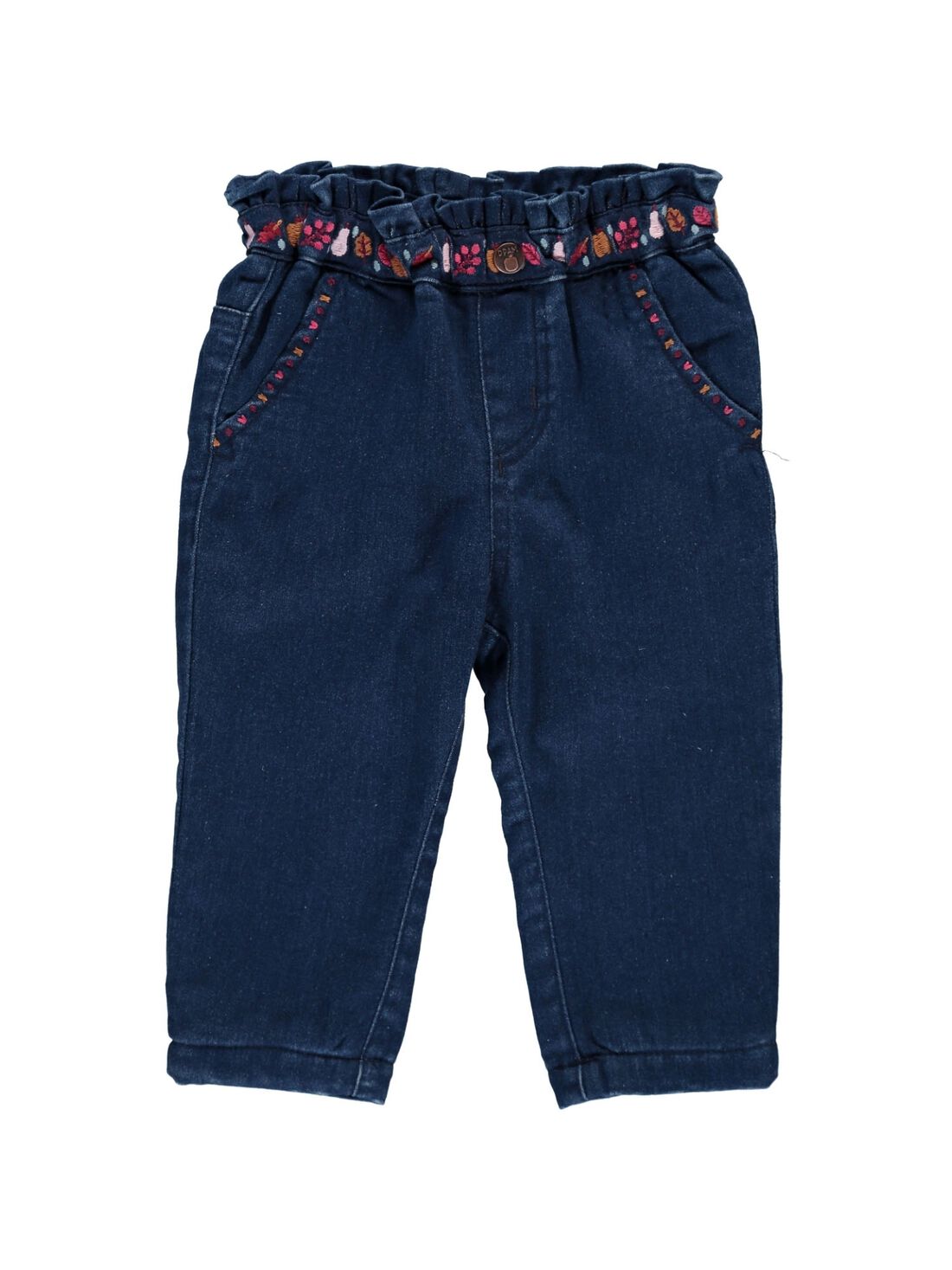 Baby girls polar fleece lined jeans