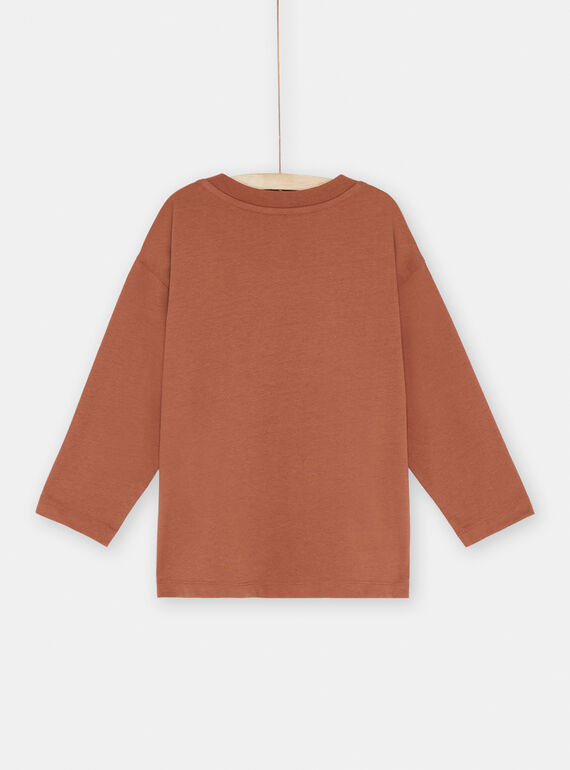 Mammoth mocha T-shirt SOCOUTEE1 / 23W902L4TML817