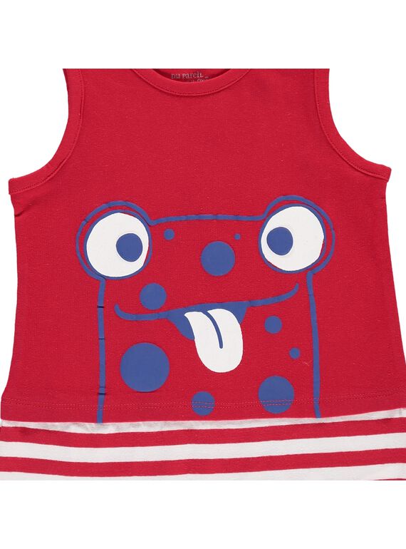 Baby boys' short sleepsuit CEGUGREJAU / 18SH1465GREF513